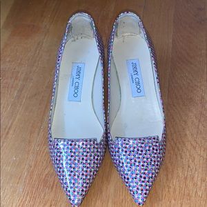 Size 36 Jimmy Choo kitten heel pumps
